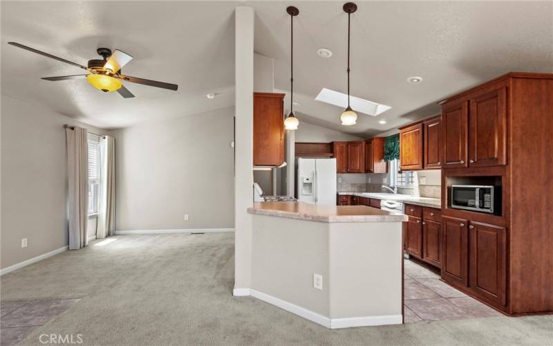 Living Room and Kitchen