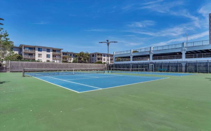 Lighted Tennis Courts