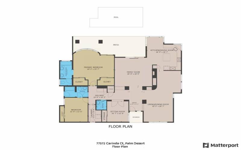 77572 Carinda Ct - Floor Plan