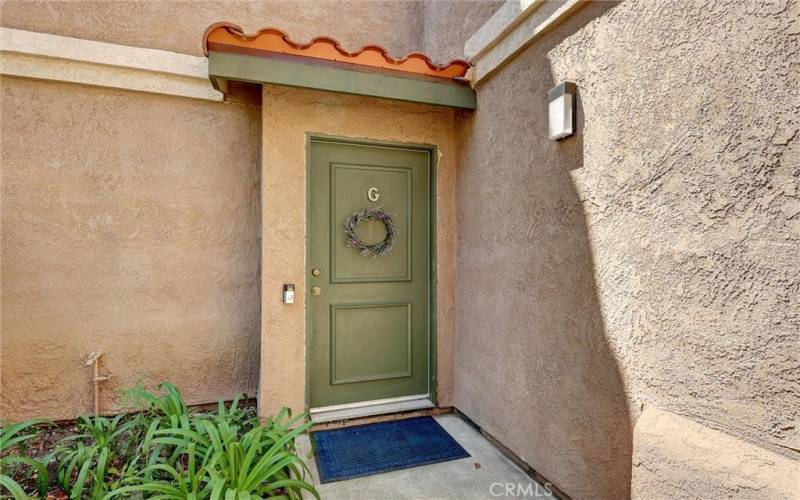 Ring Doorbell at Entrance