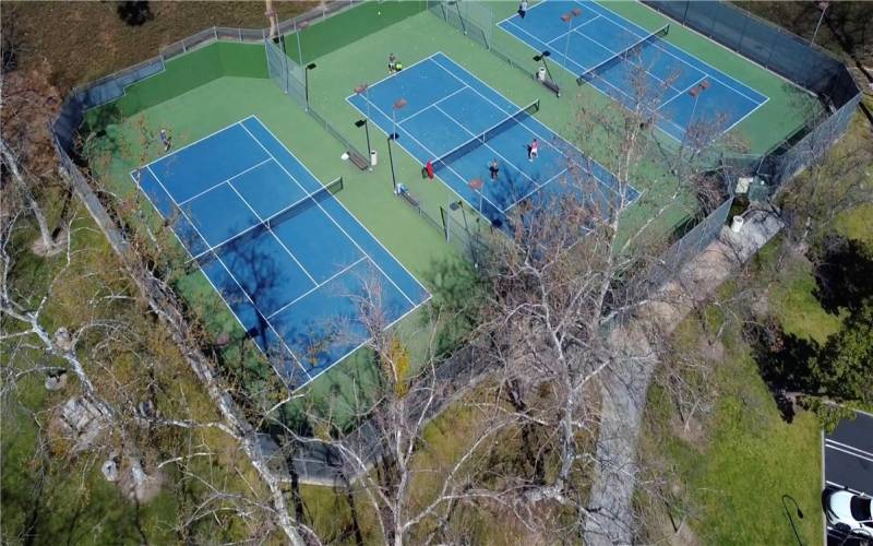 Rancho Santa Margarita Association Tennis Courts.
