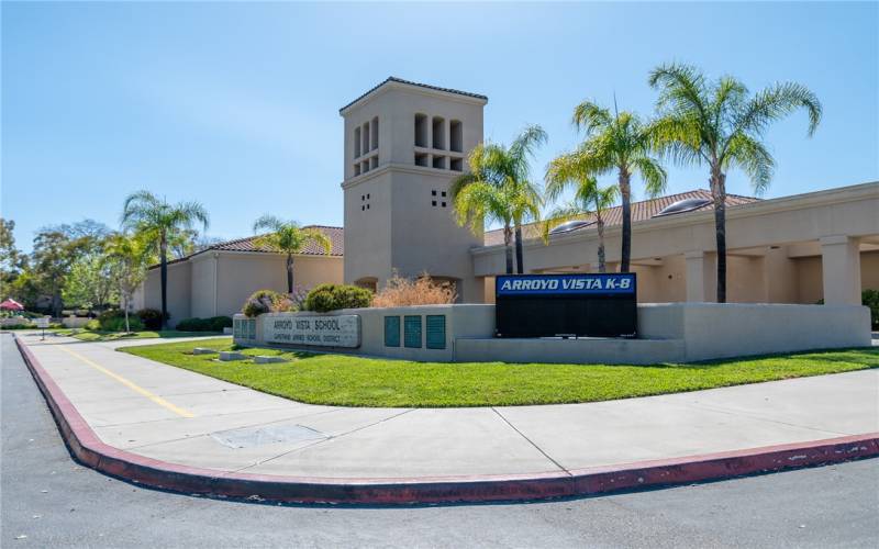 Arroyo Vista School in Rancho Santa Margarita.