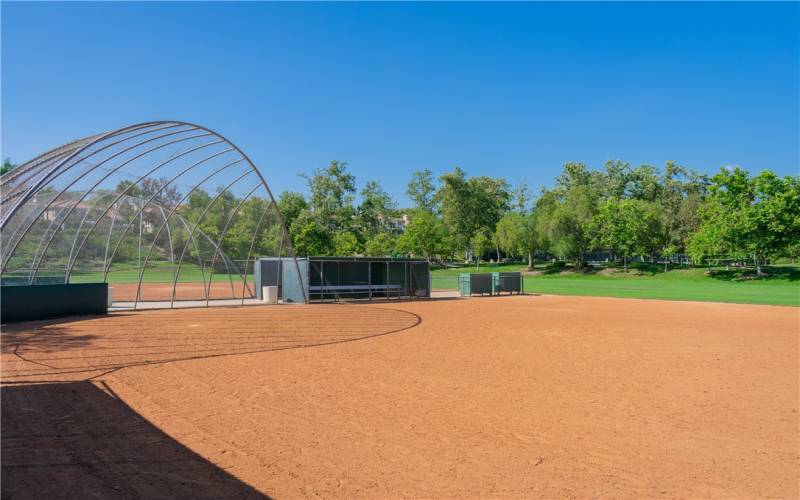 Rancho Santa Margarita Association Baseball and Sports Field.