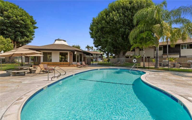 There's a community pool and clubhouse....*Pictures are from previous listing but comments are current.