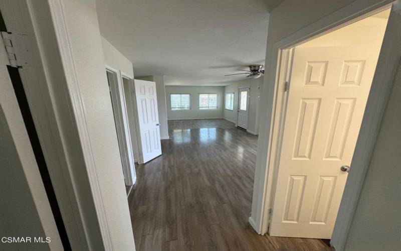 HALLWAY TO LIVING ROOM