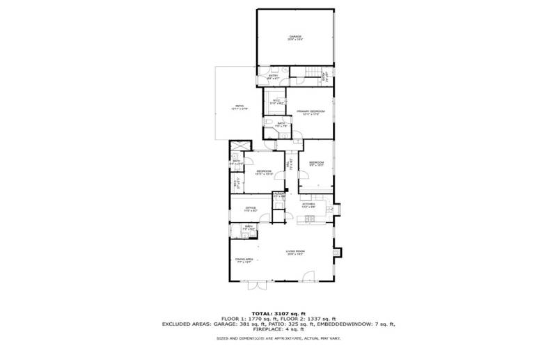 Main house floor plan