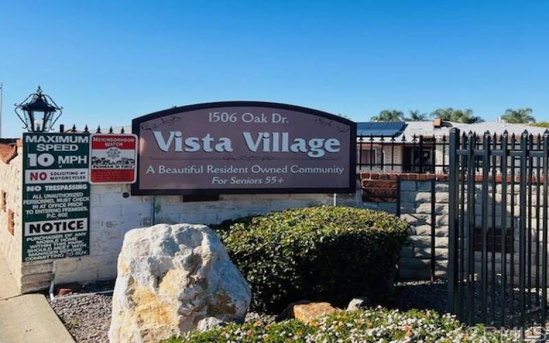 Vista Village 55  Land Owned Community