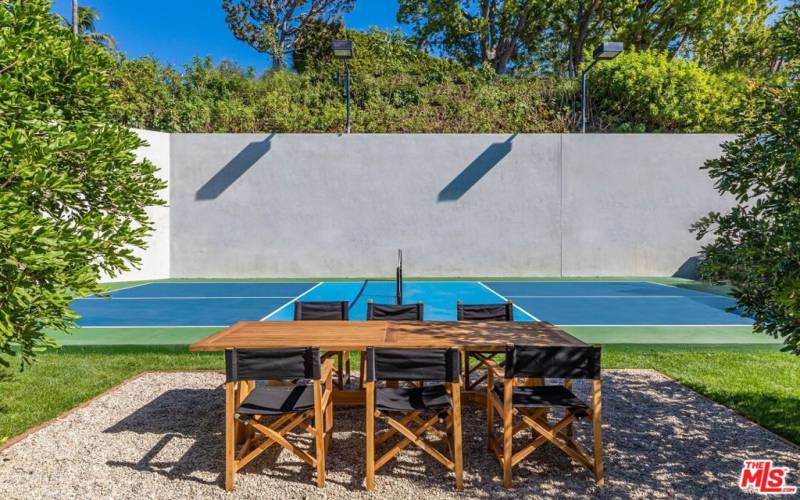 Patio Dining/ Pickle Ball Court