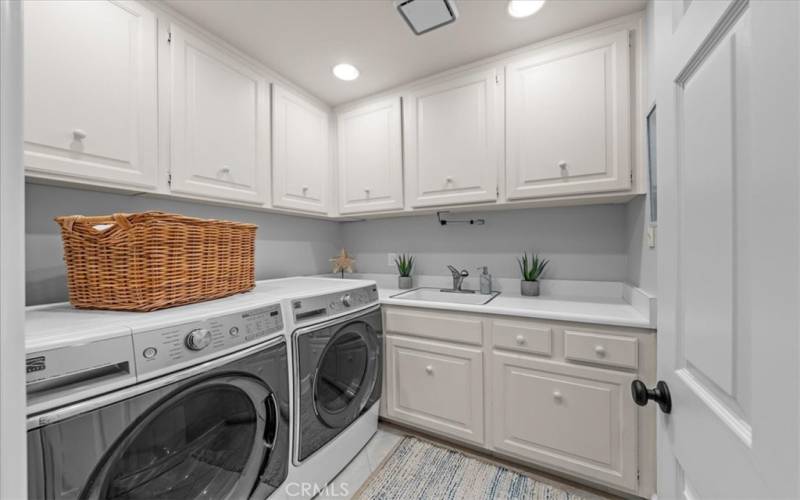 Laundry room downstairs