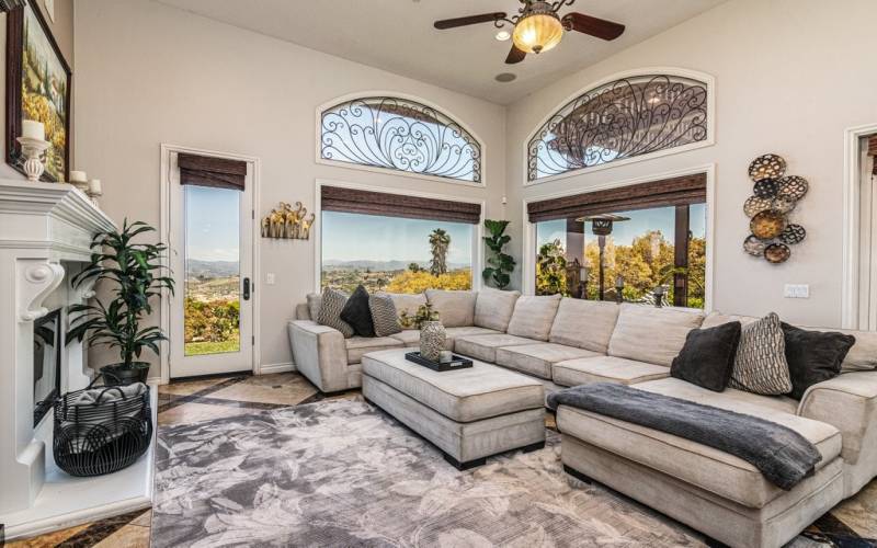 Separate Family Room with FirePlace