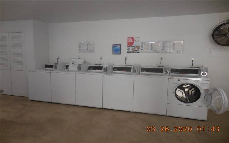 View of laundry room closest to the unit