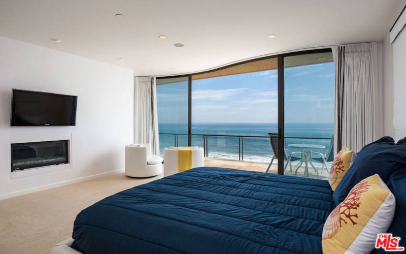 Bedroom w/ Ocean View