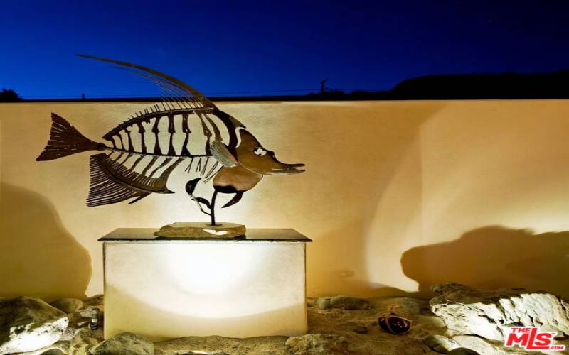 Courtyard Fish Sculpture