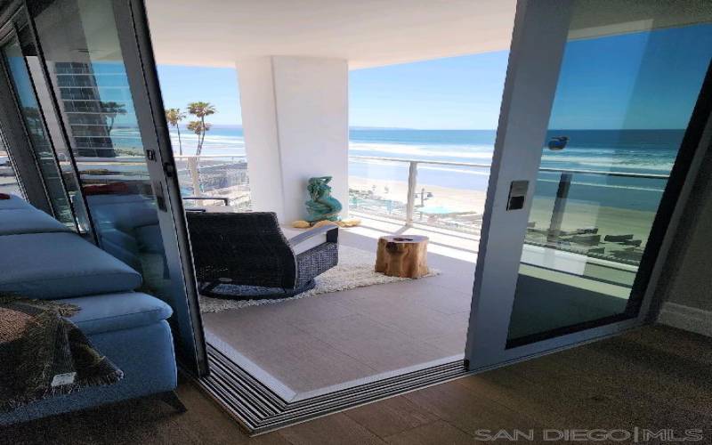 Simply WOW. Imagine enjoying this unobstructed oceanfront balcony smack on the sand!