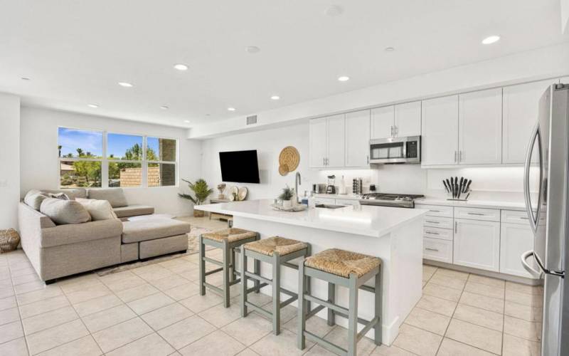 Kitchen and Great Room