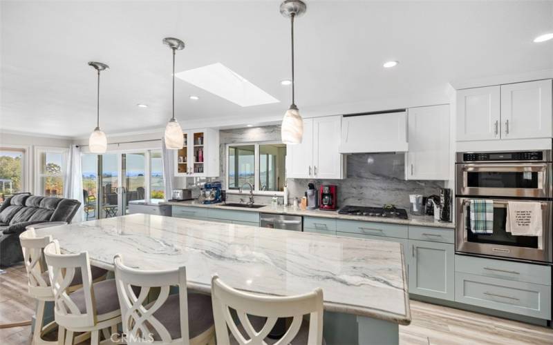 Kitchen with Oceanview