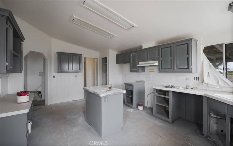 Unfinished Kitchen