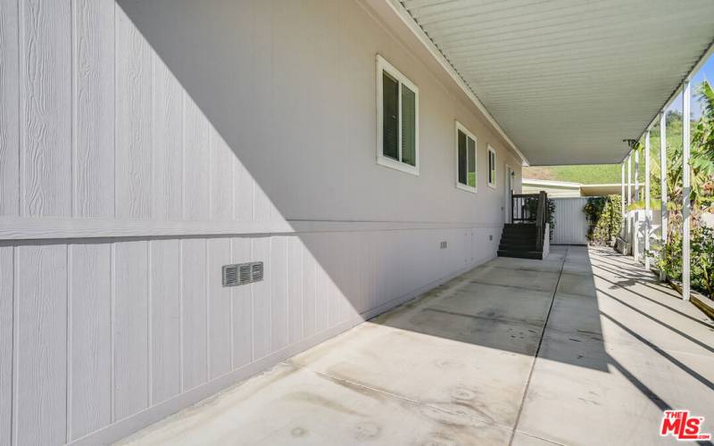 3 car parking + storage shed