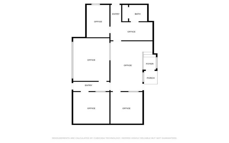 Office - Estimated Floor Plan