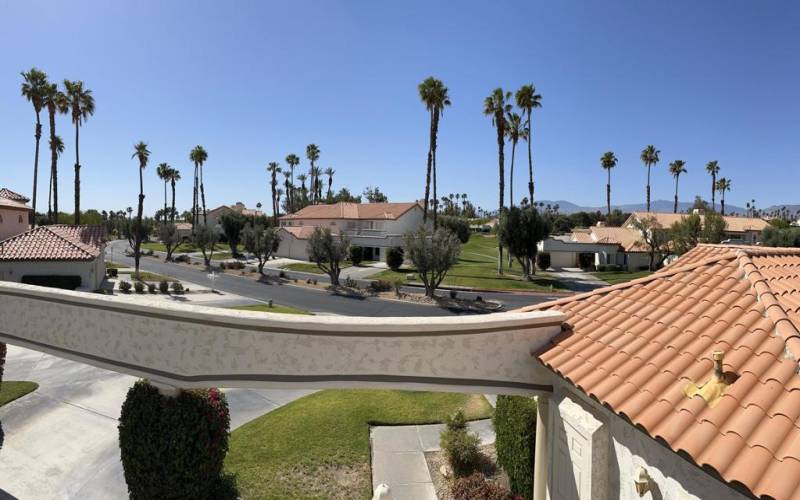 View from front patio