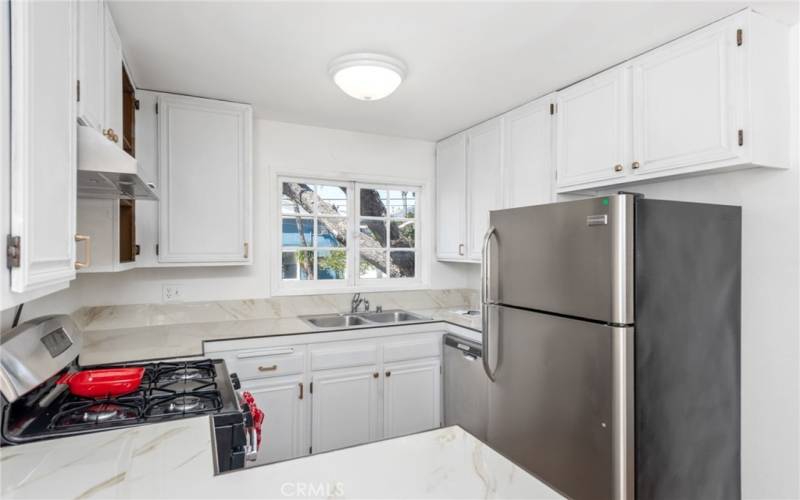 Kitchen with Stainless Steel Appliances