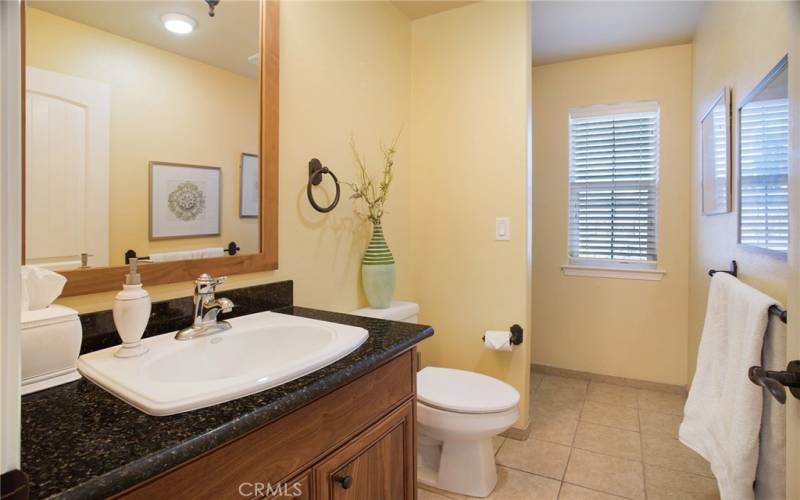 Downstairs Guest Bathroom With Shower