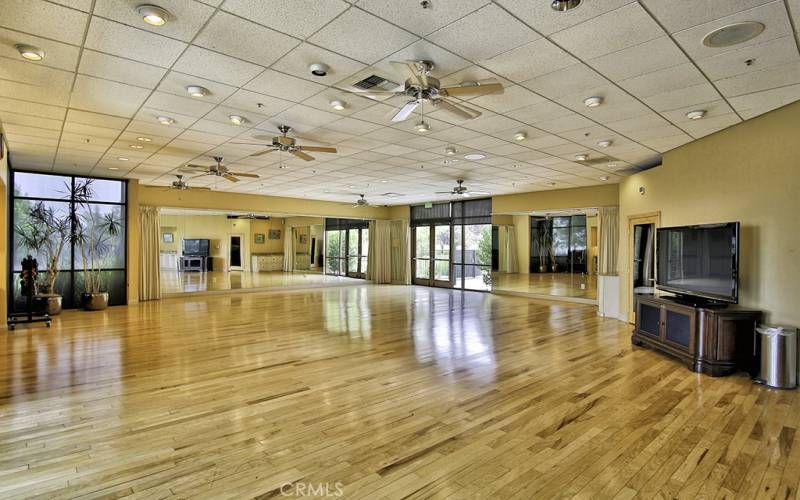 Lake Center's Dancing and Exercise Room