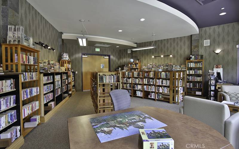Free-Lending Library located inside Lake Center