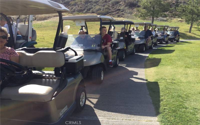 Glen Ivy's Golf Club cart paths meander throughout Trilogy