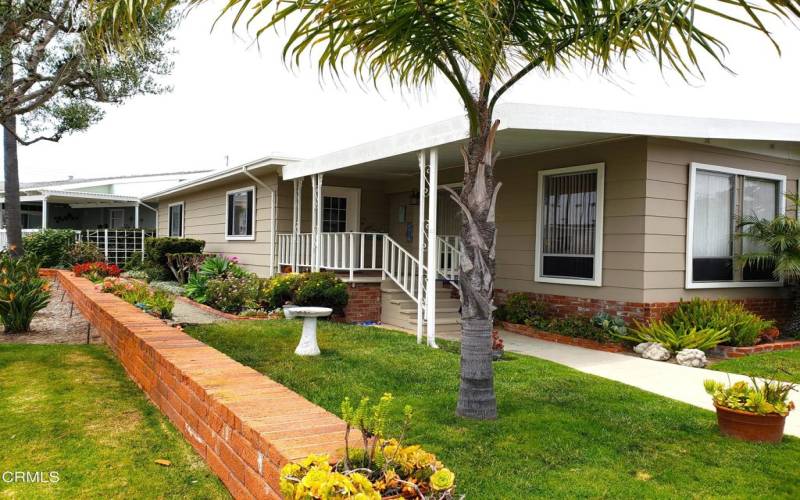 Front Porch and Garden