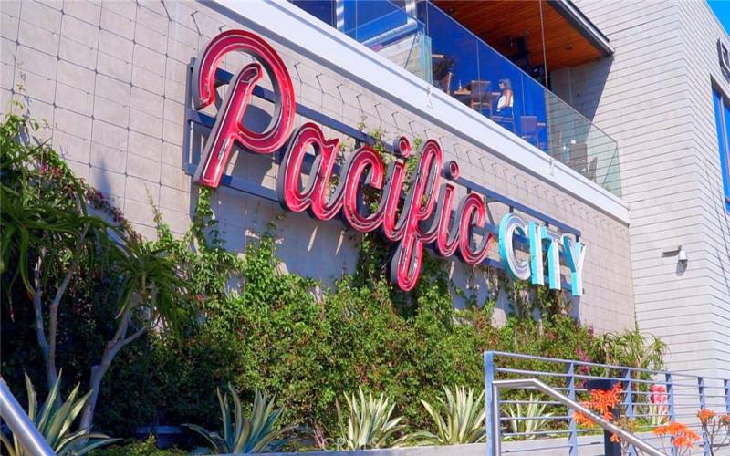 Pacific City in Huntington Beach! Offering fine dining and entertainment.