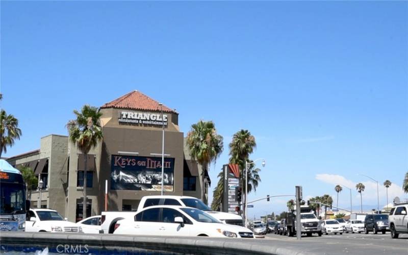 Enjoy Triangle Square where there is shops, restaurants, movie theaters and a bowling alley!
