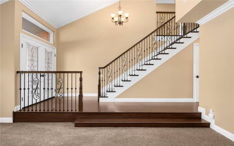 Custom stair and railing