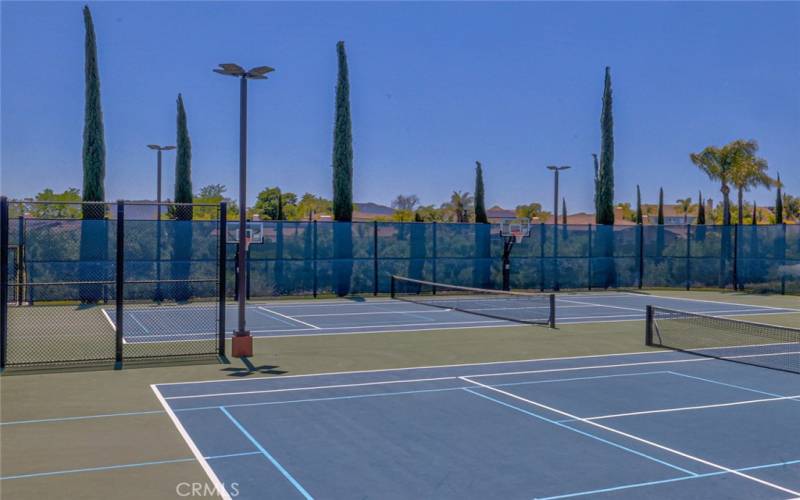 Tennis and Basketball Courts