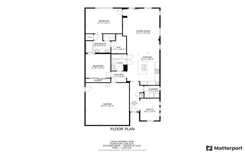 2D Schematic Floor Plan