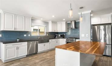 A fully renovated kitchen