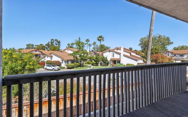 View of Back Balcony