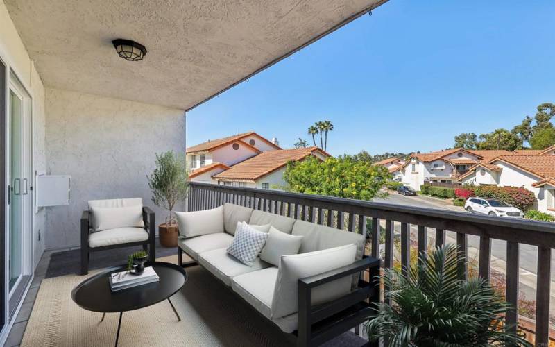 Beautiful Balcony with a View