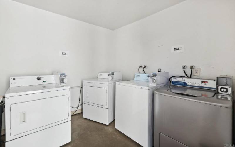 Community Laundry Area