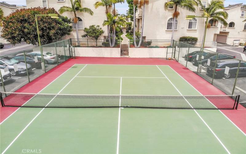 Basketball, Pickleball, and Tennis Courts