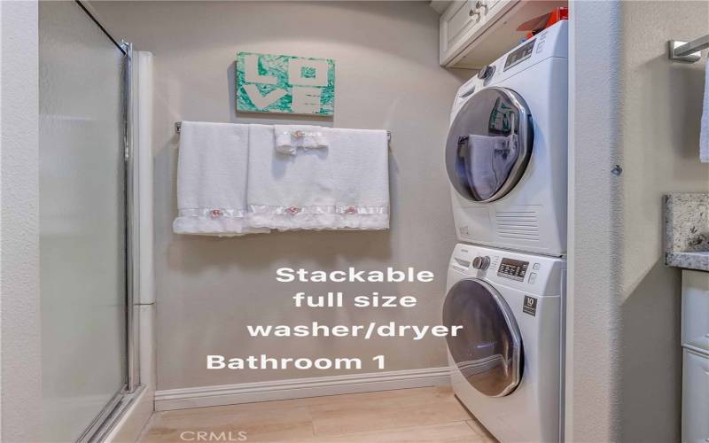 Full-size-stackable-washer-dryer