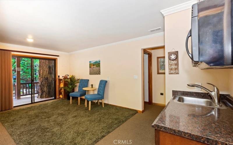 Wet Bar in the Formal Living Room/Game Room