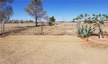 Gated entry to lot