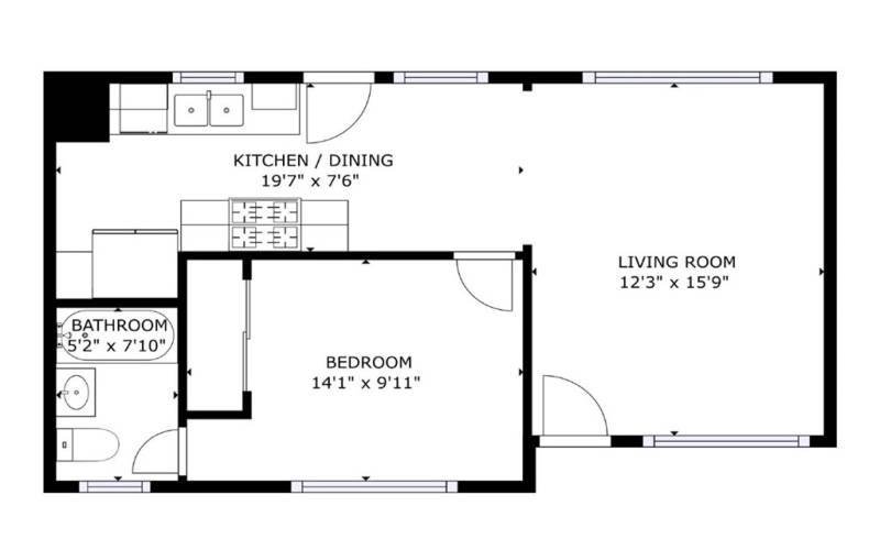 Floorplan- Unit A