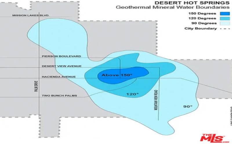 Hot Water Map