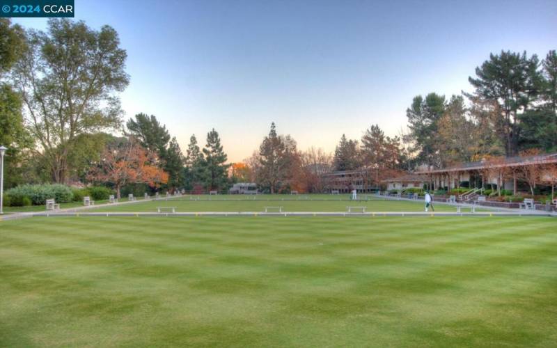 Bowling Greens at Hillside Clubhouse