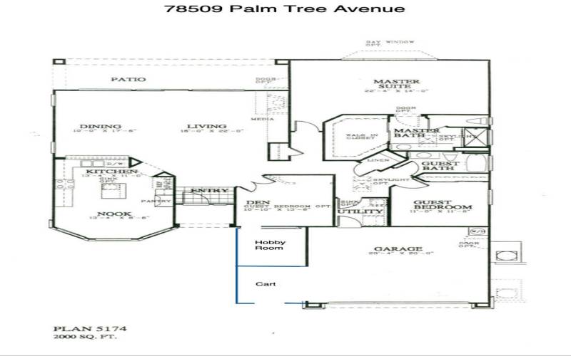 78509 Palm Tree Ave Floor Plan