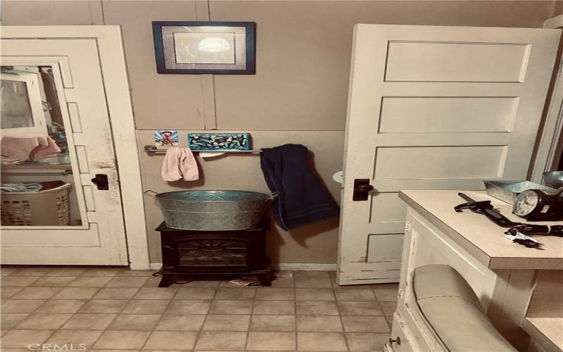 Bathroom has Door directly from Master Bedroom and Den Area