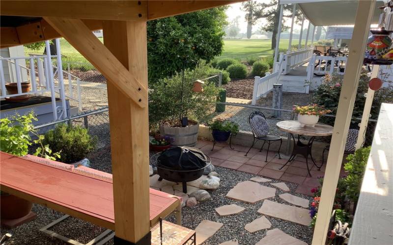 Back Yard with Gazebo