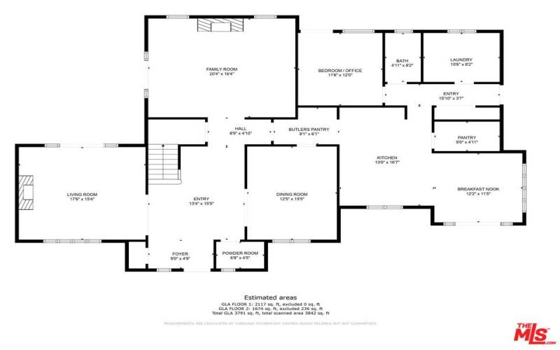 Floorplan Floor 1